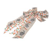 HOLIDYOYO Décoration de Pâques Nœud Lapin de Pâques Décoration Suspendue Tissu Léger Facile à Ranger Facile à Transporter pour Couronne et Guirlande, Clôture et Guirlandes de Boutique