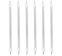 HOLIDYOYO Lot de 6 éléments chauffants en tube de quartz pour radiateur infrarouge - 300-400 W, 30,7 cm (12,09 pouces), élément chauffant électrique en tube de quartz pour chauffage infrarouge