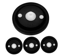 HOLIDYOYO Membrane de Remplacement pour Électrovanne D’alimentation en Eau 26,5 Mm Certifiée Étanchéité Fiable Diaphragme Précis Compatible Urinoir et Robinet Lot de 4 Pièces Entretien