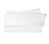 HOLIDYOYO Rouleau Tableau Blanc Effaçable en Pvc Adhésif, Tableau Électrostatique Repositionnable pour Dessin et Apprentissage Surfaces Lisses