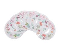 HOLIDYOYO Séparateurs Face Tailles en Plastique de Vêtements Bébé Rond 6pcs Organiser Stickers Double pour Penderie Garde-robe et Shower