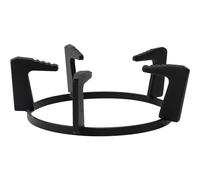 HOLIDYOYO Support de Poêle en Fonte Robuste pour Cuisinière à Gaz, Antidérapant et Résistant, Réduit L'écart Entre Casserole et Brûleur, pour Four et Usage Extérieur