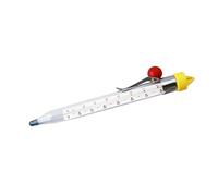 HOLIDYOYO Thermomètre Confiseur en Verre Trempé Clip Inoxydable Résistant Haute Température Cuisine et Préparation de Bonbons Couleur Aléatoire