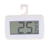 HOLIDYOYO Thermomètre Numérique Plage de Mesure 20℃ à 110℃ Précision ±1℃ Grand Écran Électronique Facile à Ranger, en Abs Blanc pour Réfrigérateur Domestique