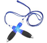 HOLIDYOYO Tubes de Stylo Lestés en Plastique Bleu, Lot de 2pcs avec Grip Stable Anti-Glisse, Adaptés à l'Écriture au Bureau et à l'École
