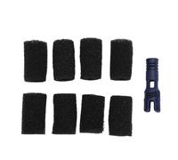 Holigie Kit d'épurateur de Queue de Tuyau de Balayage de Piscine de 8 pièces.Remplacement pour 380 360 280 180 3900. | Utilisation du système de filtration de piscine.Une éponge en nylon durable mais douce retient les débris fins pour améliorer