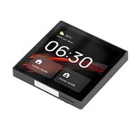 Holigie Smart Home Control Panneau de 4 pouces Tactile Contrôle de la voix Smart Scene Panneau de commutateur mural pour Tuya