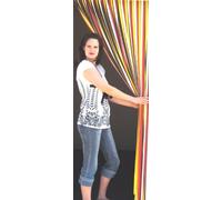 Holland Plastics Store de porte avec crochets auto-adhésifs 80 cm anti insectes, grand choix de couleurs