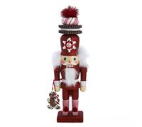 Hollywood Nutcrackers Kurt Adler 30,50 cm Hollywood Casse-Noisette au Pain d'épices Portant Un gâteau pour Chapeau