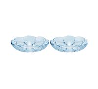 Holmegaard Assiettes à dessert Lily Ø16 cm. lot de 2 Blue iris
