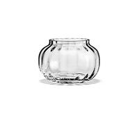 Holmegaard Bougeoir Ø9.5 cm Primula en verre soufflé, transparent