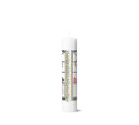 Holmegaard Bougie de calendrier de Noël, parafine, blanche, 25 cm