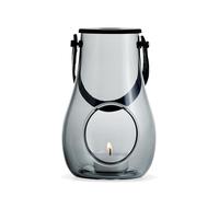 Holmegaard Lanterne H16.5 cm Design with Light en verre soufflé, gris