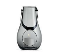 Holmegaard Lanterne Design With Light smoke 25 cm