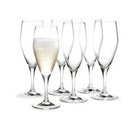 Holmegaard Verre à champagne Perfection 23 cl. lot de 6 Transparent