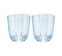 Holmegaard Verres à eau Lily 32 cl. lot de 2 Blue iris