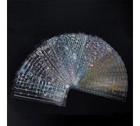 Holographic Deco Sticker - 30 feuilles, 7 styles - Autocollants scintillants pour album et scrapbook - Papillon, Étoile, Lune - Imperméable - DIY - Décoratif