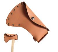 Holstēr Holstēr - Porte-ceinture en cuir de vache | Fourreau de transport | Construction en cuir de vache ; design renforcé avec rivets ; s'adapte aux haches, haches et marteaux pour le transport en
