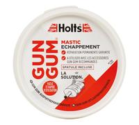 Holt Lloyd International Holts Gun Gum Mastic Échappement - Réparation Pot Échappement | Joint Étanche Antirouille | Colmate Fissures et Trous | Formule Ultra Résistante 4 Ans - avec Spatule - 200g