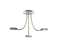Holtkötter Flex D3 9923-3 Deckenleuchte, aluminium mat, tube flexible sable