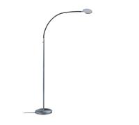 Holtkötter Flex S 9920-1 Stehleuchte, aluminium mat, tube flexible gris