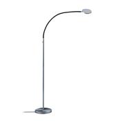 Holtkötter Flex S 9920-1 Stehleuchte, aluminium mat, tube flexible noir