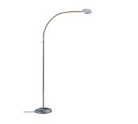 Holtkötter Flex S 9920-1 Stehleuchte, aluminium mat, tube flexible sable