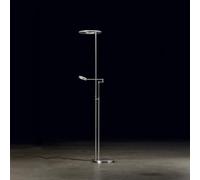 Holtkötter Nova Lampadaire à éclairage indirect avec bras de lecture, LED, 9909-2-79,