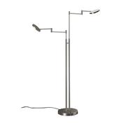 Holtkötter Plano Twin 9652-2 Stehleuchte, aluminium mat