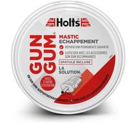 Holt Lloyd International Holts Gun Gum Mastic Échappement - Réparation Pot Échappement | Joint Étanche Antirouille | Colmate Fissures et Trous | Formule Ultra Résistante 4 Ans - avec Spatule - 200g
