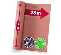 HOLY SMOKE® USA Butcher Paper Rouleau de 44 cm x 28 m - Papier de boucher pour griller pour viande juteuse par Low & Slow BBQ - Fabriqué aux États-Unis