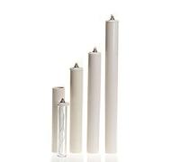 Holyart Bougies, cierges, chandelles: Bougie à cire liquide avec cartouche 4 cm diamètr, 30 cm (11.82 inc.)