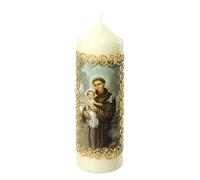 Holyart Bougies, cierges, chandelles: Bougie Saint Antoine avec Enfant 165x50 mm