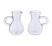 Holyart Burettes liturgiques en verre: Burettes hanses épaisses 75 ml 2 pcs
