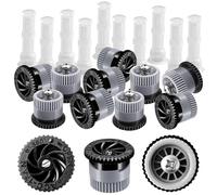 HolyMaji Lot de 10 buses à arc variable, têtes d'arrosage pop-up de rechange compatibles avec Hunter, RainBird, Orbit haute efficacité pour irrigation de pelouse de jardin (17AN)