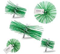 HOLZBRINK Hérisson de ramonage pour cheminée et poêle 400 mm brosse de nettoyage synthétique M12, 1 pc