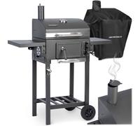 Berdsen BD-892 Barbecue au charbon de bois noir avec couvercle