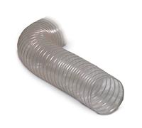 HOLZKRAFT 51425005 Holzstar Tuyau flexible en polyuréthane transparent avec spirale, 40 mm de diamètre x 5 m