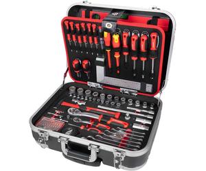 Holzmann Coffre a outils roulant avec un jeu d’outils de 167 pieces WZK167PRO