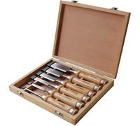 Coffret 6 ciseaux à bois HSS