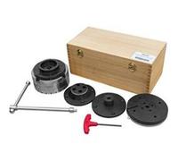 KIT MANDRIN PROFESSIONNEL M33 125MM POUR TOURNAGE HOLZMANN DP125