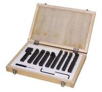 Holzmann Outils de tournage 9TLG10 – Jeu de burins 9 pièces