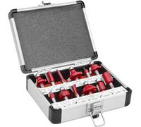 Holzmann Maschinen OFS12 Kit de fraisage Diamètre de tige 8 mm 12 pièces