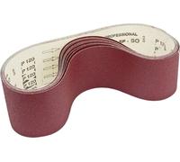 Holzmann Maschinen SB2000SET Set de bandes abrasives Grain 60, 80, 100, 120 10 pc(s)
