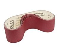 Holzmann SBM100LSET Set de 10 bandes abrasives 1xK60 3xK80 3xK100 3xK120