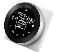 Hom-io | Chronothermostat Smart Wi-Fi PLUS pour Chaudière et Chaudière à Gaz, Thermostat Numérique, Réglez et Gérez La Température, Horaire Hebdomadaire, Écran LCD Tactile