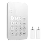 Hom-io | Kit de sécurité Smart Home avec 2 étiquettes RFID pour clavier Omni Alarm, technologie FHSS avancée et clavier stable à effleurement