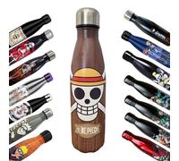 Homadict - Bouteille Isotherme One Piece - - Tête de mort sunny - Maintien Chaud et Froid 12h - Sport, Voyage, Quotidien - 500ml - BPA Free - Licence Officielle