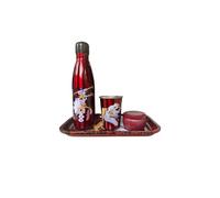 Homadict - Coffret Cadeau One Piece - Bouteille Isotherme, Plateau Métal, Petite Boîte et Gobelet - Licence Officielle
