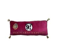 HÔMADICT - Coussin Harry Potter - Plateform 9 - Accessoire Décoratif - Doux et Moelleux - 60 X 30 cm - Licence Officiel, Platerform 9